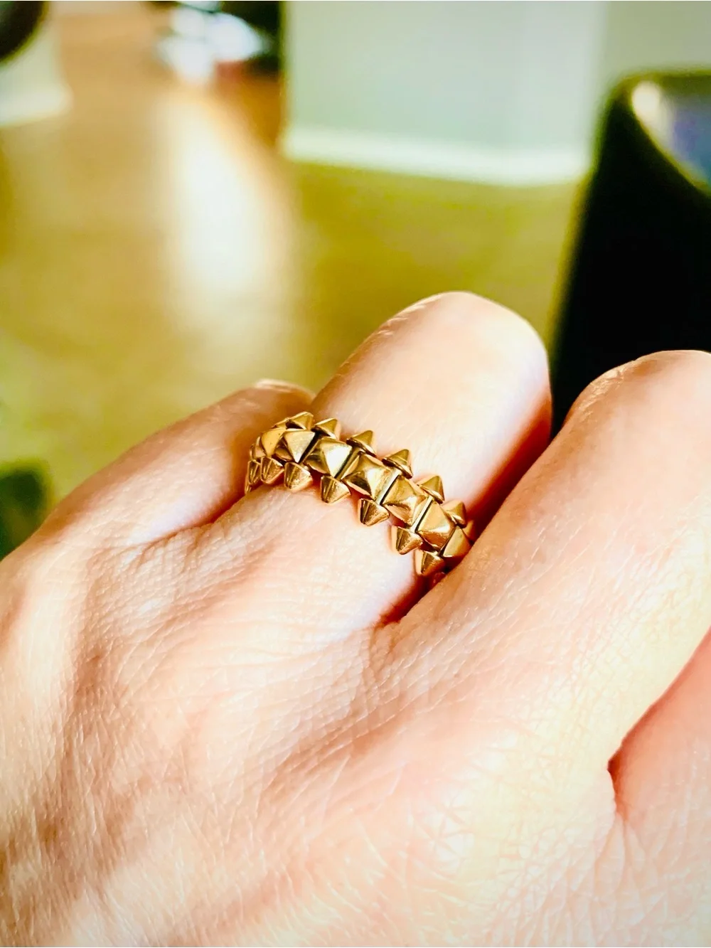 Cartier Gold Spike Ring for Women